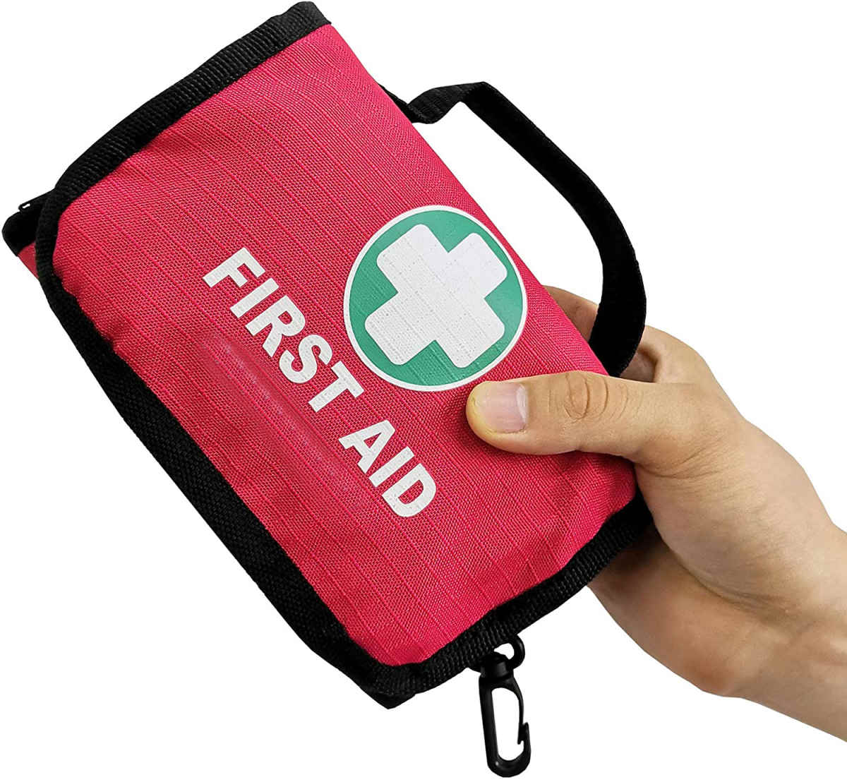 Pequena bolsa de pegador de primeiros socorros pode fornecer um forte apoio médico